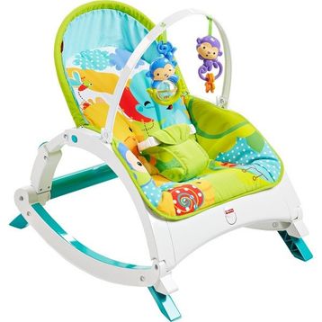 Mattel CMR10 Fisher Price Yağmur Ormanı Portatif Anakucağı ve Sallanan Sandalye