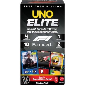 Mattel JLV42 Uno Elite F1 Kartlar Başlangıç Paketi