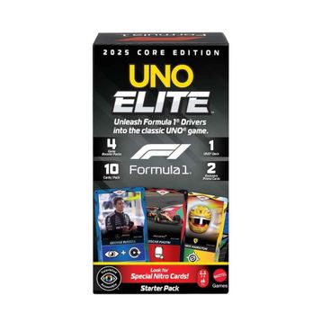 Mattel JLV42 Uno Elite F1 Kartlar Başlangıç Paketi