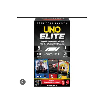 Mattel JLV42 Uno Elite F1 Kartlar Başlangıç Paketi