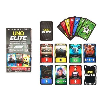 Mattel JLV42 Uno Elite F1 Kartlar Başlangıç Paketi