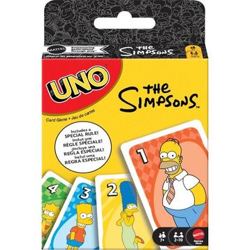Mattel Uno Simpsons Kartlar JHB16