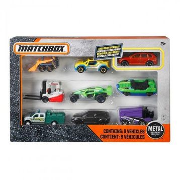 Mattel X7111 Matchbox Dokuzlu Araba Seti
