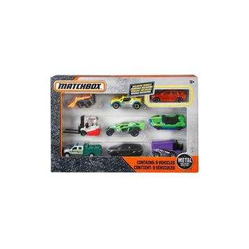Mattel X7111 Matchbox Dokuzlu Araba Seti