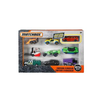 Mattel X7111 Matchbox Dokuzlu Araba Seti