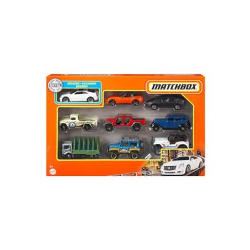 Mattel X7111 Matchbox Dokuzlu Araba Seti