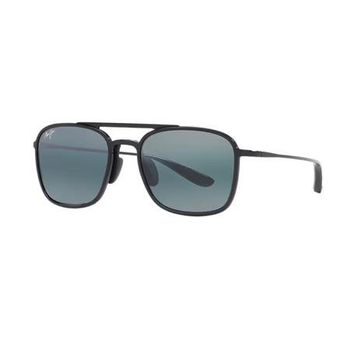 Maui Jim MJ 0447S 001 02 55 Polarize Pilot Siyah Kemik Erkek Güneş Gözlüğü