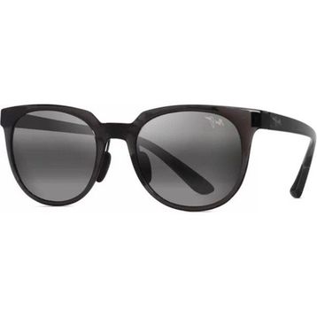 Maui Jim MJ 0454S 001 50 Aynalı Oval Füme Desenli Kemik Unisex Güneş Gözlüğü