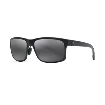 Maui Jim MJ0439S 0012M 58 Polarize Dikdörtgen Siyah Kemik Erkek Güneş Gözlüğü