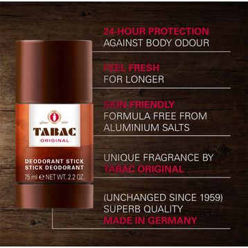Maurer & Wirtz Tabac 75 ml Stick Deodorant