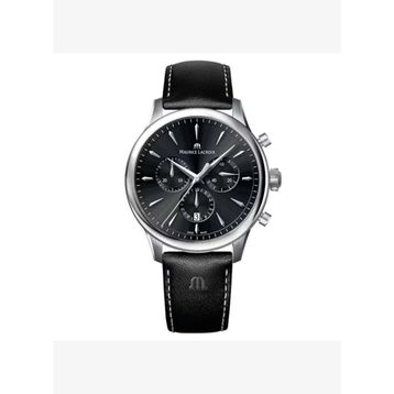 Maurice Lacroix ML-751038SS001330-2 Siyah Deri Erkek Kol Saati