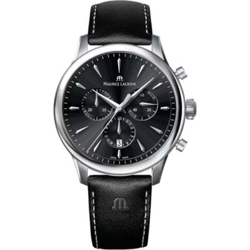 Maurice Lacroix ML-751038SS001330-2 Siyah Deri Erkek Kol Saati