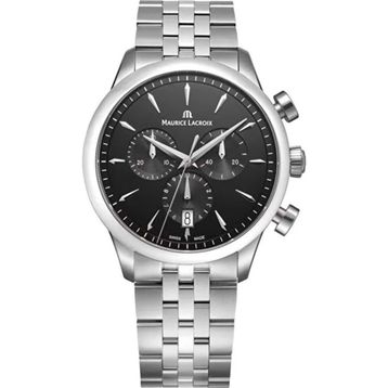 Maurice Lacroix ML-751038SS002330-1 Gri Metalik Çelik Erkek Kol Saati