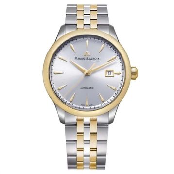 Maurice Lacroix ML-756008PVY12130-1 Altın Rengi Metalik Gri Çelik Erkek Kol Saati