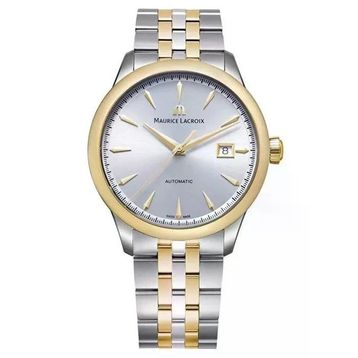 Maurice Lacroix ML-756008PVY12130-1 Altın Rengi Metalik Gri Çelik Erkek Kol Saati