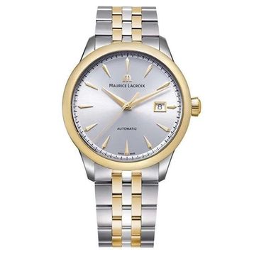 Maurice Lacroix ML-756008PVY12130-1 Altın Rengi Metalik Gri Çelik Erkek Kol Saati