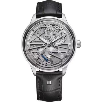 Maurice Lacroix ML-758008SS001090-2 Siyah Deri Erkek Kol Saati