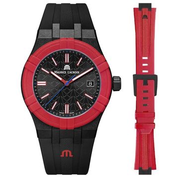 Maurice Lacroix ML-AI200804000400-J Erkek Kol Saati ve Yedek Kordon