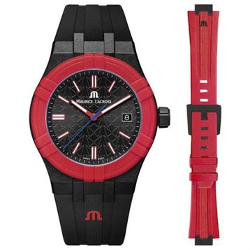 Maurice Lacroix ML-AI200804000400-J Erkek Kol Saati ve Yedek Kordon