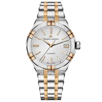 Maurice Lacroix ML-AI6007SP012130-1 Gri Altın Erkek Kol Saati
