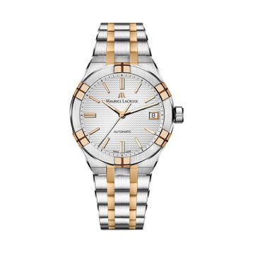 Maurice Lacroix ML-AI6007SP012130-1 Gri Altın Erkek Kol Saati