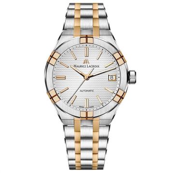 Maurice Lacroix ML-AI6007SP012130-1 Gri Altın Erkek Kol Saati