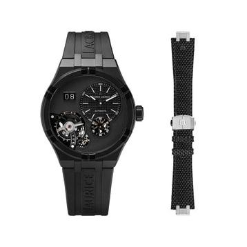 Maurice Lacroix ML-AI6118DLB0B330-2 Erkek Kol Saati ve Yedek Kordon