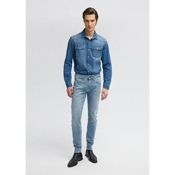 Mavi 001070-33974 İndigo Shaded Normal Bel Skinny Fit Düz Erkek Denim Pantolon