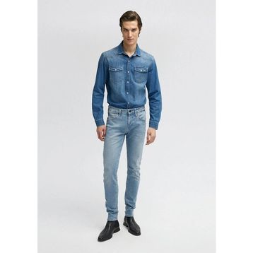 Mavi 001070-33974 İndigo Shaded Normal Bel Skinny Fit Düz Erkek Denim Pantolon