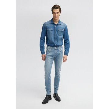 Mavi 001070-33974 İndigo Shaded Normal Bel Skinny Fit Düz Erkek Denim Pantolon