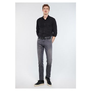 Mavi 0035132195 Gri Marcus Pamuklu Slim Fit Normal Bel Jeans Erkek Kot Pantolon