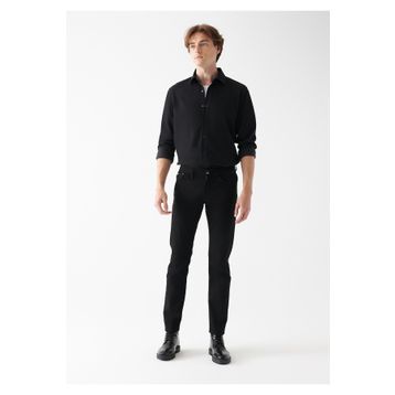 Mavi 0035133304 Marcus Black Siyah Erkek Jean