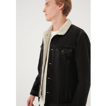 Mavi 0115234990 Frank 90S Gri Jean Erkek Ceket