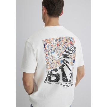Mavi 0613000-70057 Ekru Erkek T-shirt
