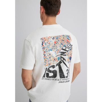 Mavi 0613000-70057 Ekru Erkek T-shirt