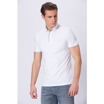 Mavi 062373-27879 Polo Yaka Beyaz Erkek T-shirt