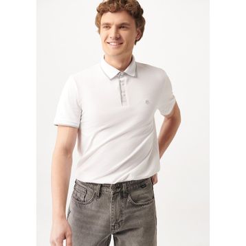 Mavi 062373-27879 Polo Yaka Beyaz Erkek T-shirt