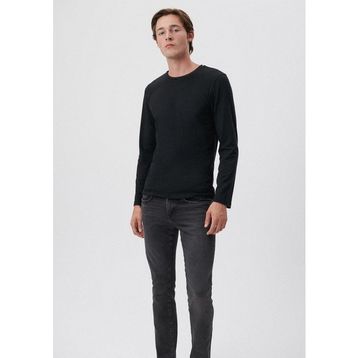 Mavi 062477-27062 Uzun Kollu Siyah Basic Erkek T-shirt