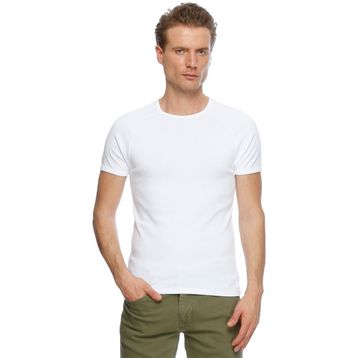 Mavi 062772-20843 Beyaz Basic Erkek T-Shirt