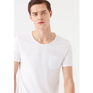 Mavi 062772-20843 Beyaz Basic Erkek T-Shirt