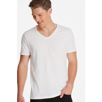 Mavi 062773-20843 Beyaz V Yaka Erkek T-Shirt