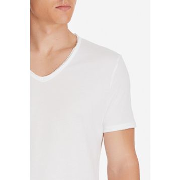 Mavi 062773-20843 Beyaz V Yaka Erkek T-Shirt