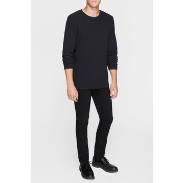Mavi 064622-21842 Uzun Kollu Siyah Basic Erkek Sweatshirt