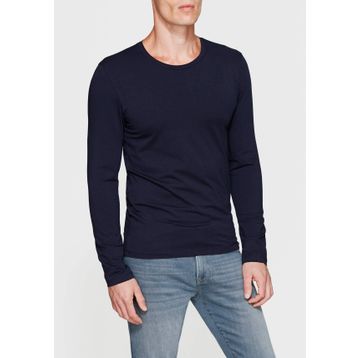 Mavi 064622-26828 Uzun Kollu Lacivert Basic Erkek Sweatshirt
