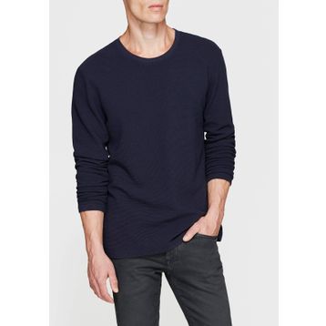 Mavi 064622-26828 Uzun Kollu Lacivert Basic Erkek Sweatshirt