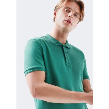 Mavi 064840-26390 Yeşil Polo Yaka Erkek T-Shirt