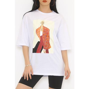 Mavi 064933-620 Baskılı Erkek T-shirt
