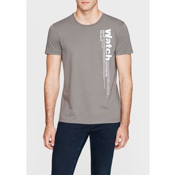 Mavi 065040-27076 Baskılı Gri Erkek T-Shirt