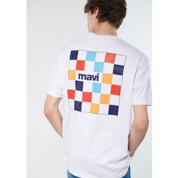Mavi 065606-70913 Mavi Logo Baskılı Mavi Erkek Sweatshirt