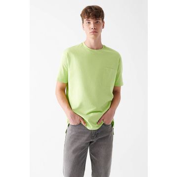 Mavi 066248-71496 Yeşil Basic Erkek T-shirt